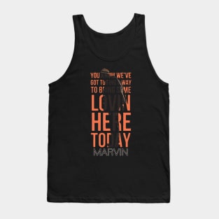 marvin gaye quotes lyrics Tank Top